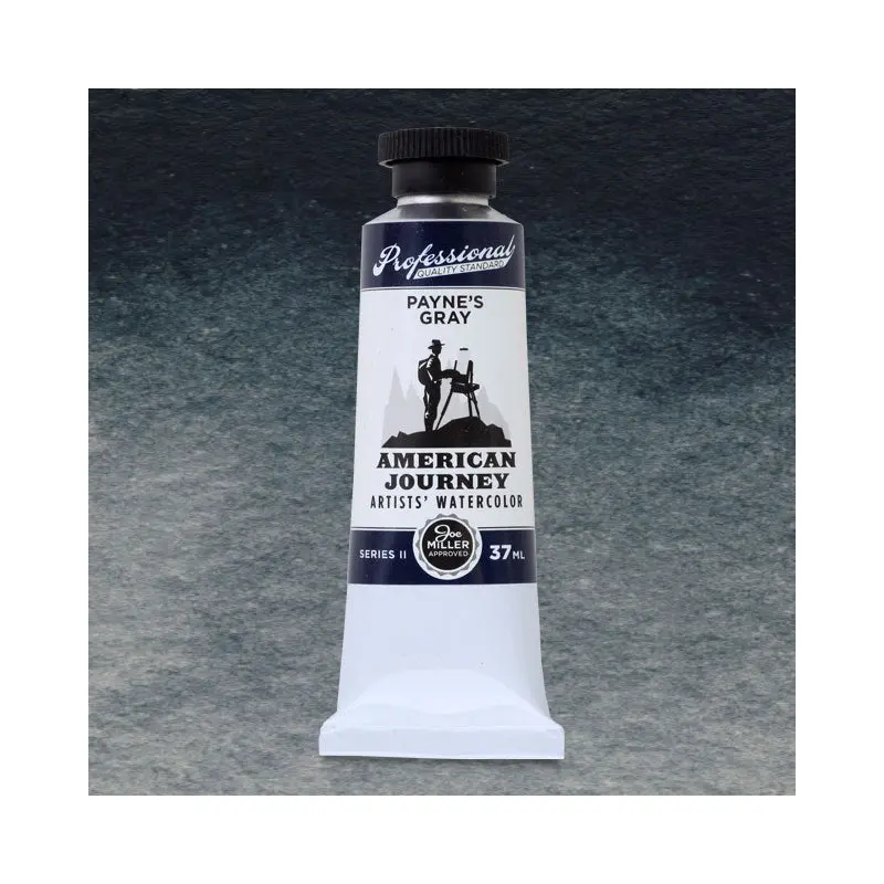 American Journey Artists' Watercolor - Payne's Gray, 37 ml, (PBk6/PB27)