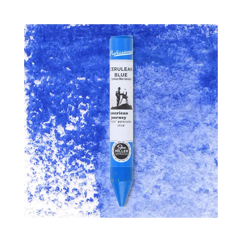 American Journey Artists' Watercolor Stick - Cerulean Blue, (PB36)
