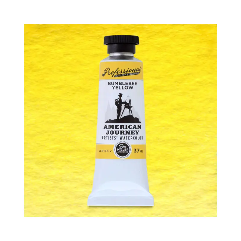 American Journey Artists' Watercolor - Bumblebee Yellow, 37 ml, (PY97)