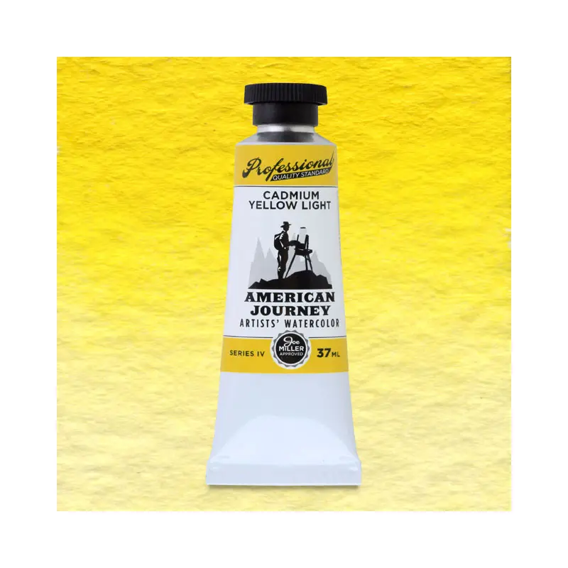 American Journey Artists' Watercolor - Cadmium Yellow Light, 37 ml, (PY35)
