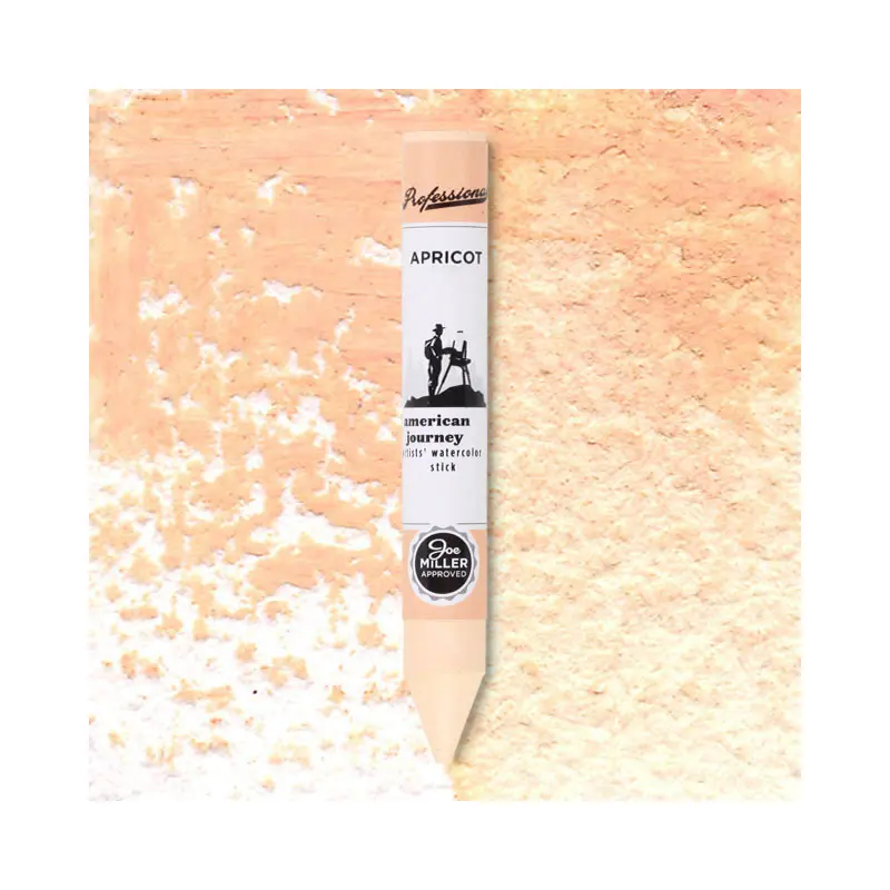 American Journey Artists' Watercolor Stick - Apricot, (PR188/PBr7/PW6)