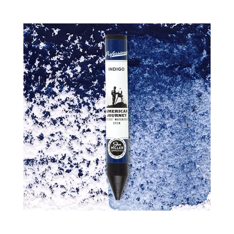 American Journey Artists' Watercolor Stick - Indigo, (PB27/PV19)