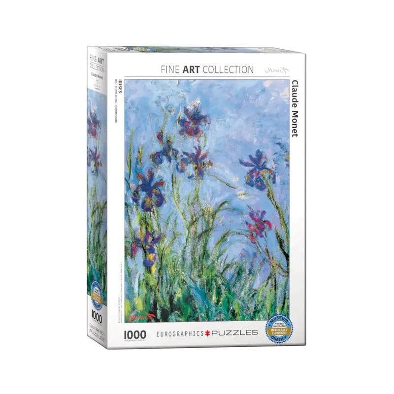 1,000-Piece Puzzle - "Irises"