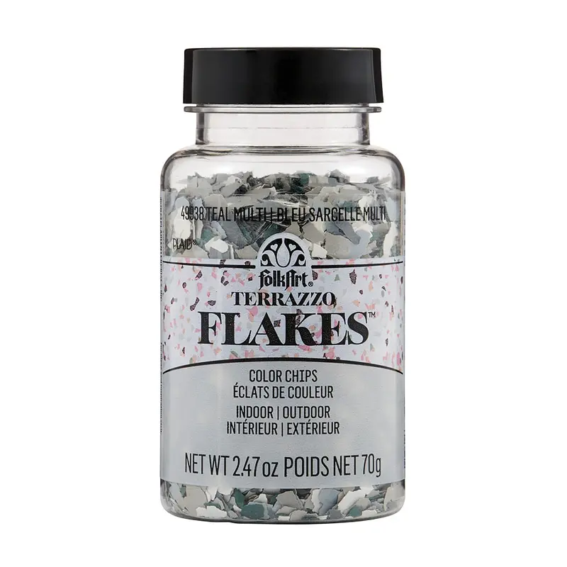 Terrazzo Flakes - Teal
