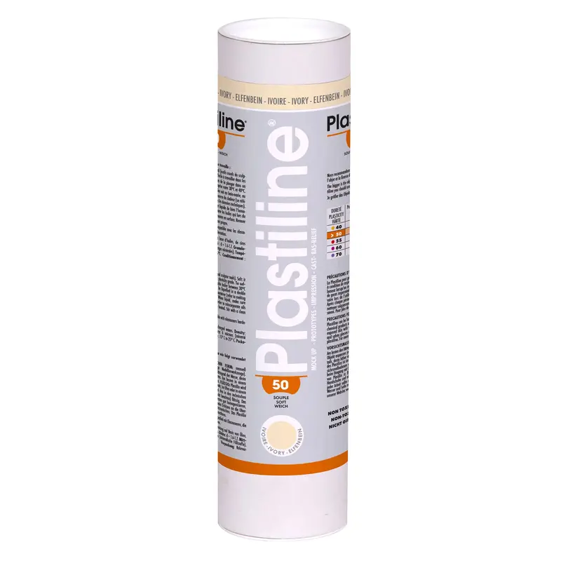 50 Hardness Plastiline - Light Grey