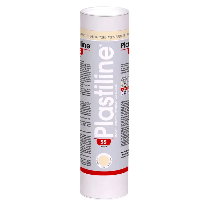 55 Hardness Plastiline - Ivory