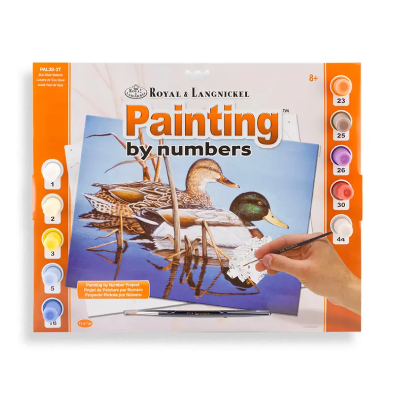 Paint by Numbers - Blue Water Mallards