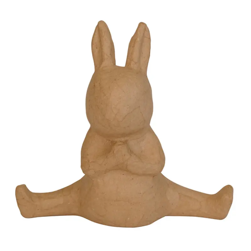 Papier-Mch Yoga Rabbit