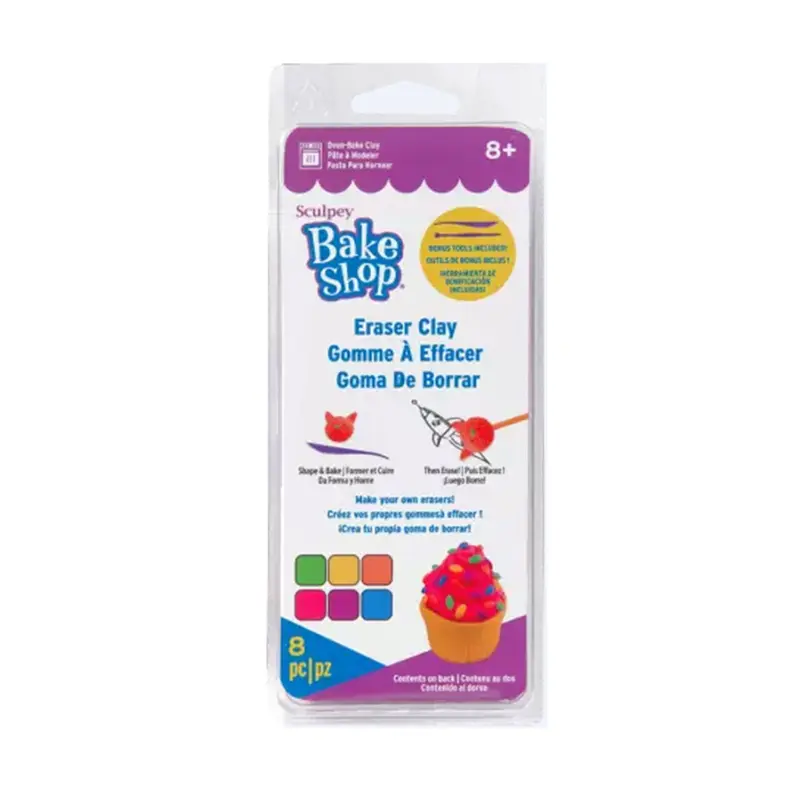 Sculpey Eraser Modelling Clay Kit