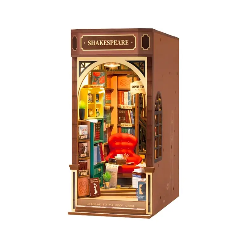 DIY Mini Book Nook - Bookstore
