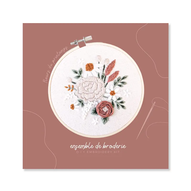 Embroidery Kit - Spring Flowers