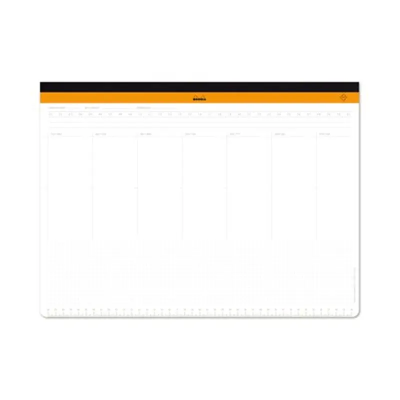 Undated Weekly Desk Pad