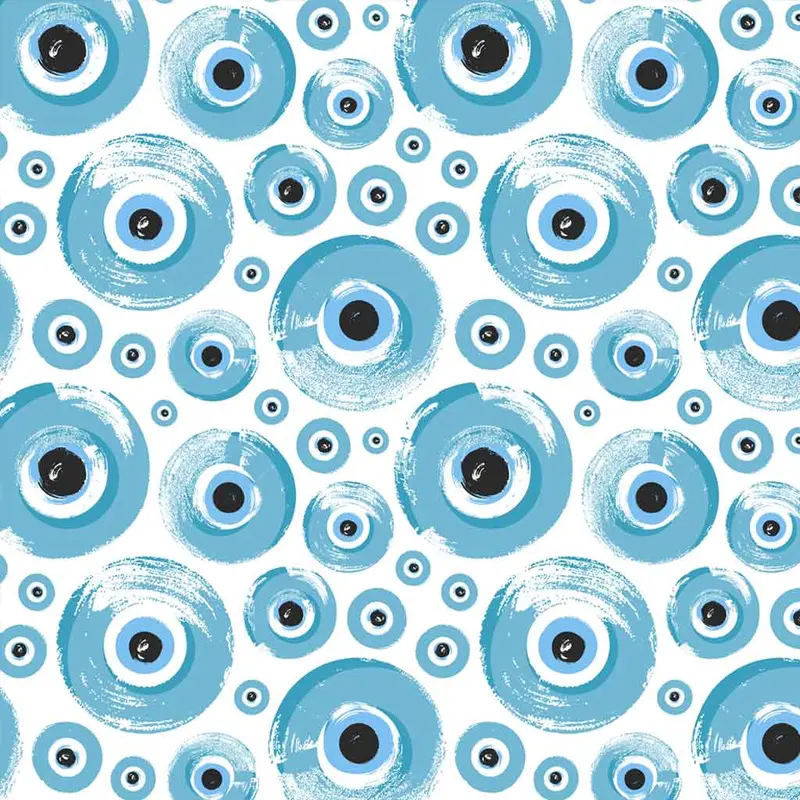 Underglaze Transfer - The Eye