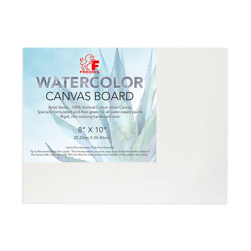 Watercolour Canvas Board - 9 X 12 in