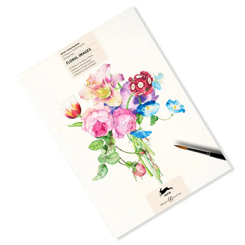 Artists' Colouring Book: Floral