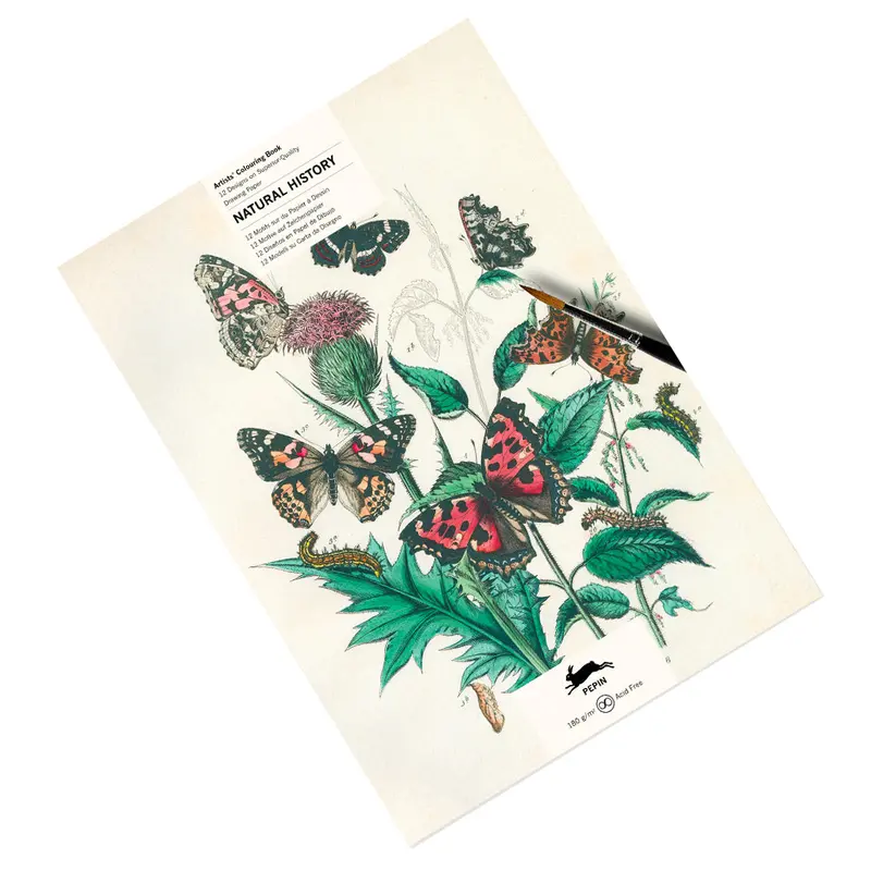 Artists' Colouring Book: Natural History