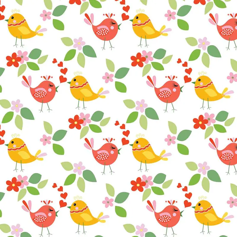 Underglaze Transfer - Love Birds