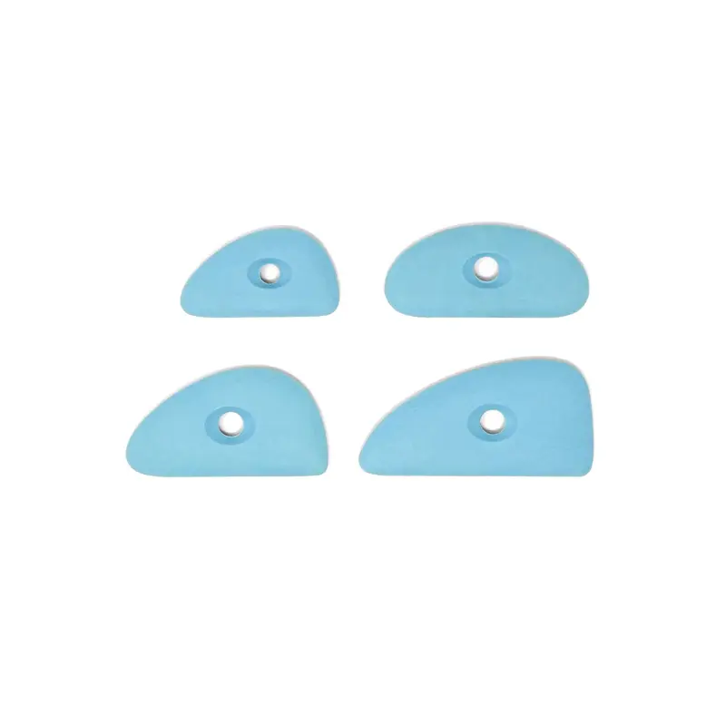 4-piece Silicone Pottery Rib