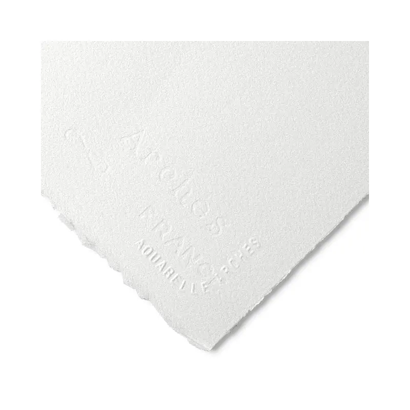 Arches Bright White Watercolor Paper - 140 lb. Cold Press, 16" x 20", 20 Sheets