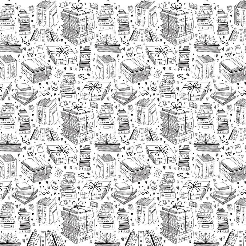 Underglaze Transfer - Books