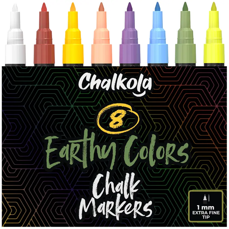 1mm Extra Fine Chalk Markers