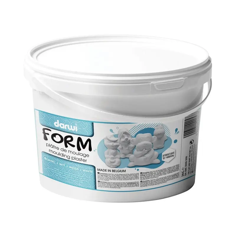 Darwi moulding plaster  3 kg bucket
