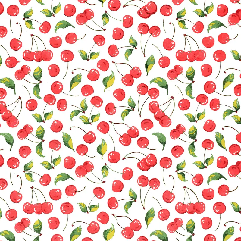 Underglaze Transfer -  Cherry