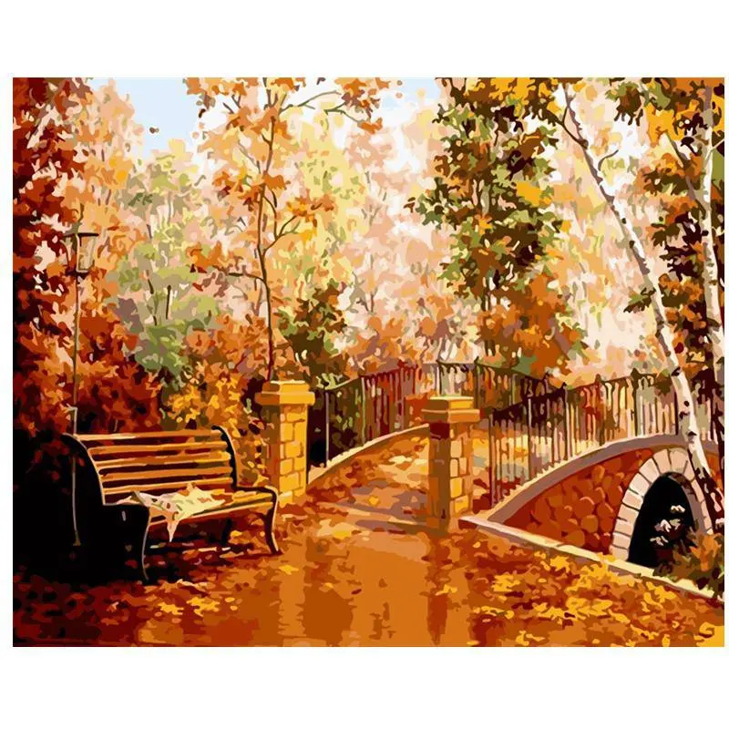 A Bridge And Autumn