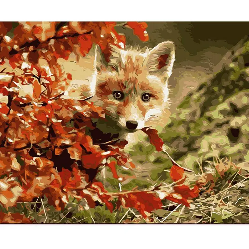 A Fox In Autumn