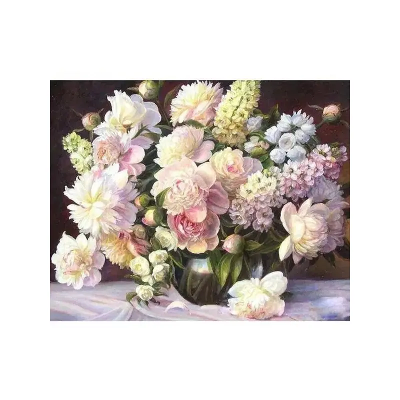 A Pink And White Flower Bouquet