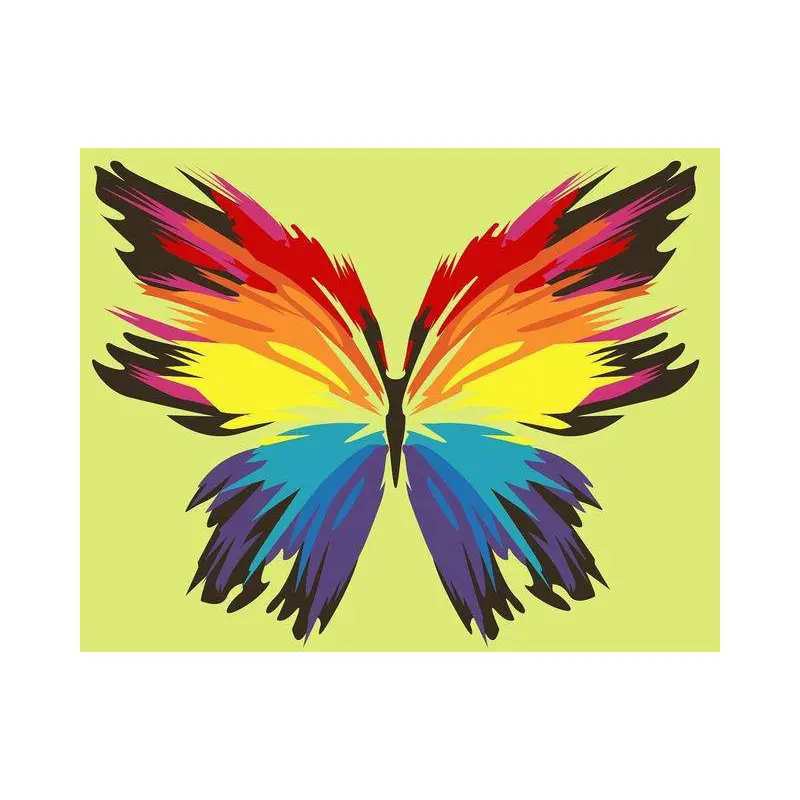 An Original Butterfly Painting