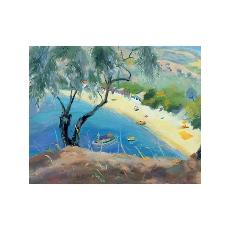 The Sea Seen From A Mountain