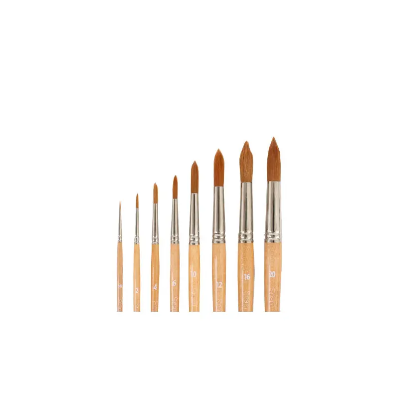 Snap! Paintbrush  Round, Synthetic