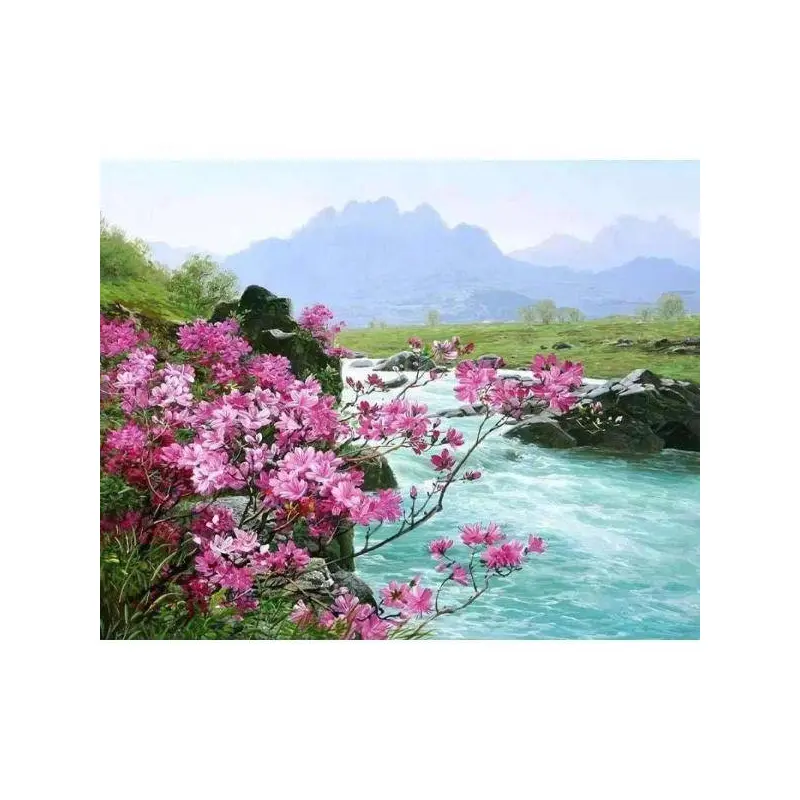 Flower River Landscape