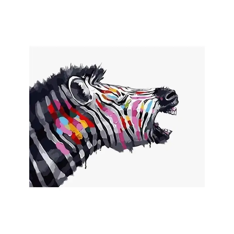 Zebra Animals Paint