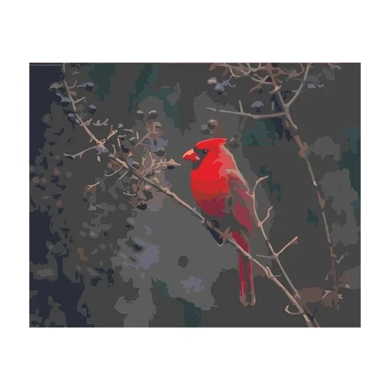 Cute Red Bird