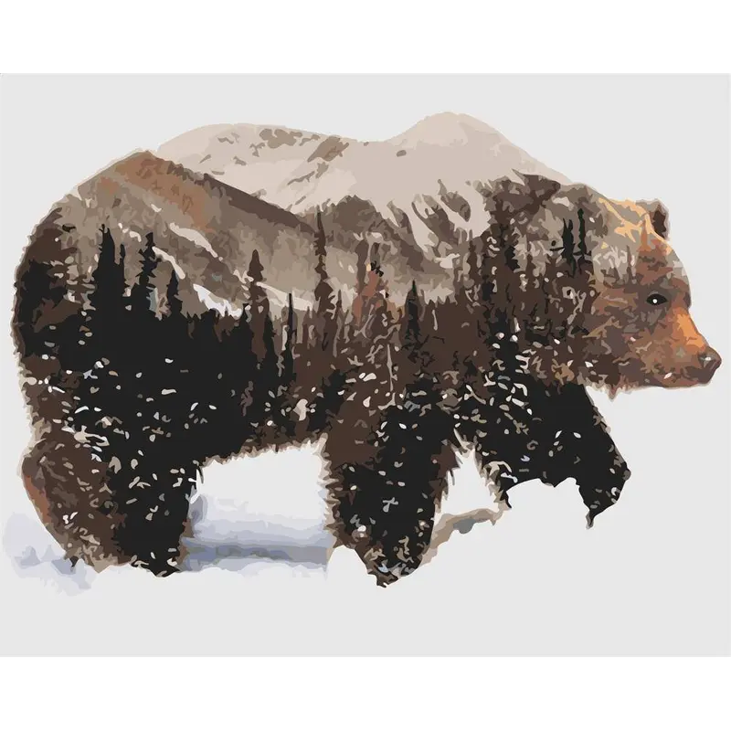 Forest Through A Bear