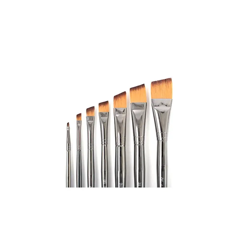 Short handle angle shader paintbrush