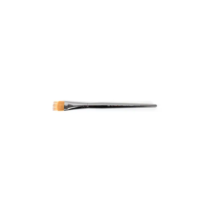 Short handle flat comb paintbrush