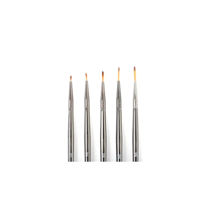 Short handle liner paintbrush