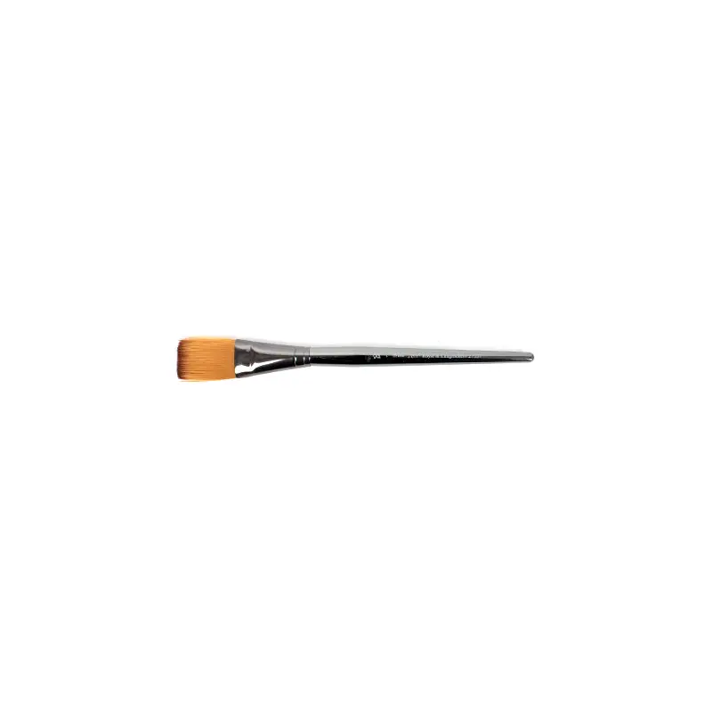 Short handle one stroke paintbrush