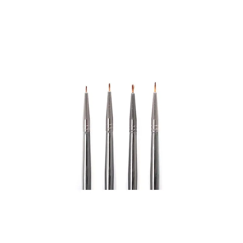 Short handle retouching paintbrush