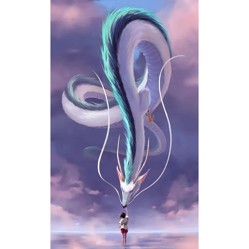 Spirited Away: Chihiro and Haku