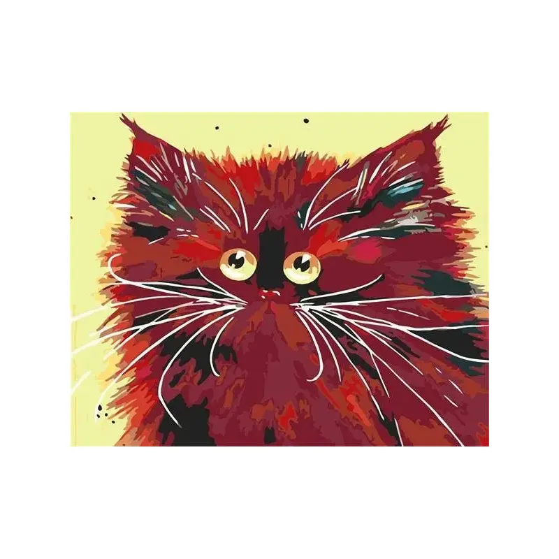A Red Face Cat