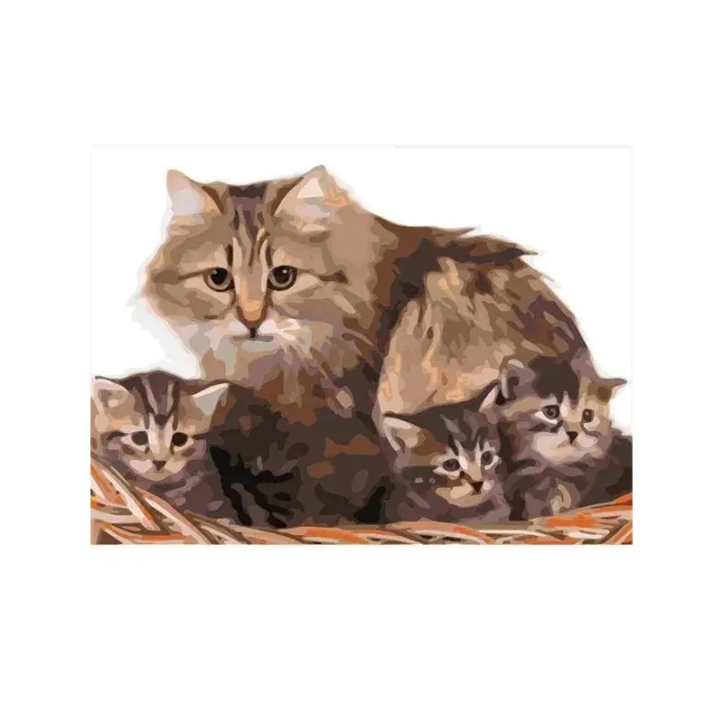 Beautiful Cats Family