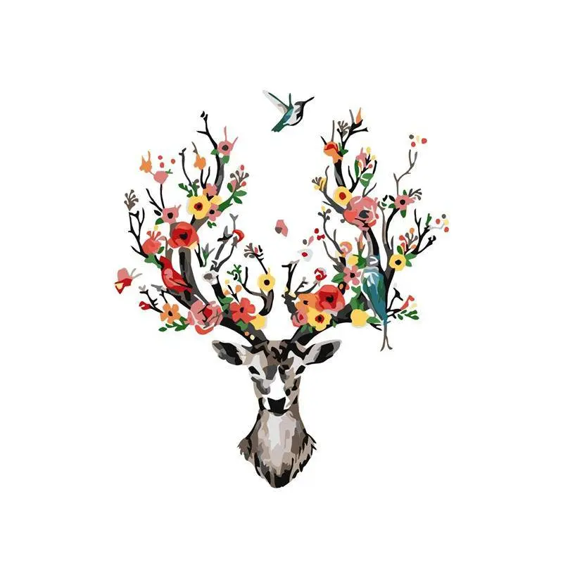 Birds Heaven Deer Tree