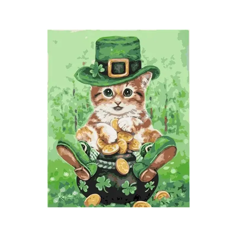 Saint Patrick Cat