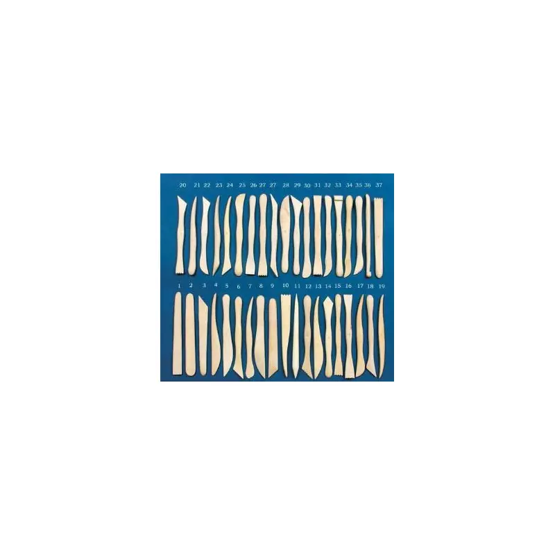 BMTK38 - 8" Boxwood Modeling Tool Set