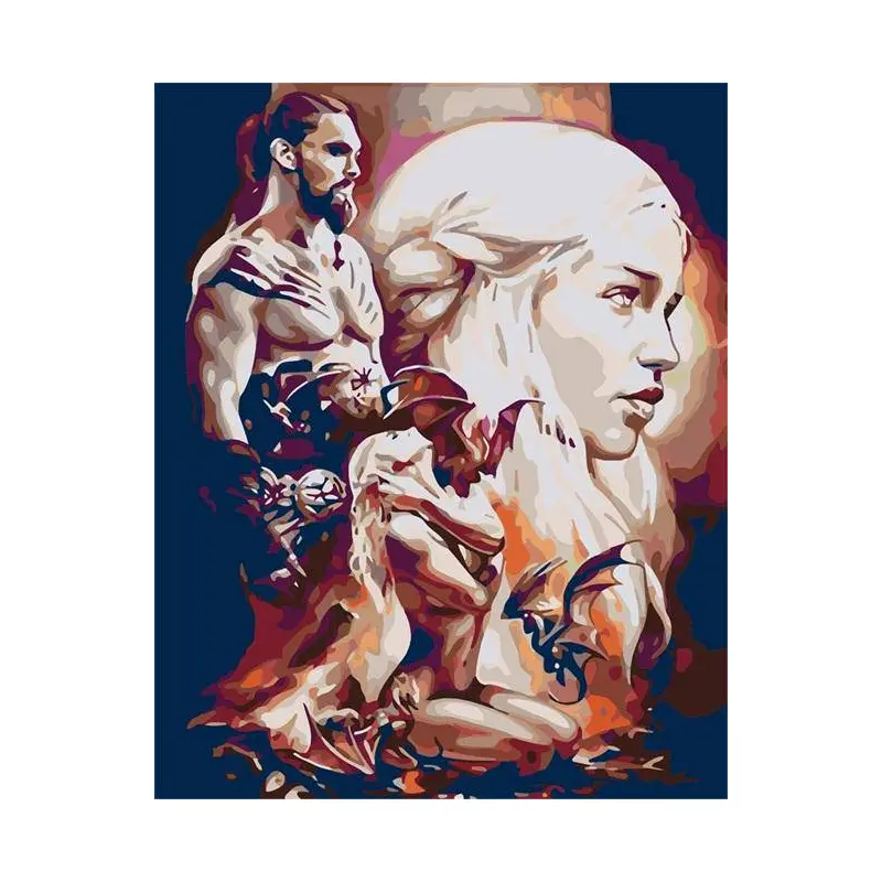 Game of Thrones Khaleesi and Khal Drogo