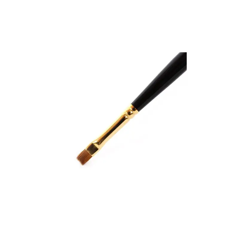 Kolinsky Gold Sable Paintbrush - Short Flat, #12